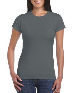 Gildan GN641 - Softstyle™ ringspun T-shirt voor dames Charcoal