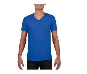 Gildan GN646 - Softstyle™ T-shirt met V-hals Royal