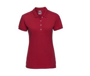 RUSSELL JZ565 - Dames Stretch Polo Classic Red