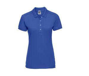 RUSSELL JZ565 - Dames Stretch Polo Azure Blue