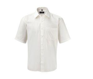 Russell Collection JZ937 - Poplin Shirt White