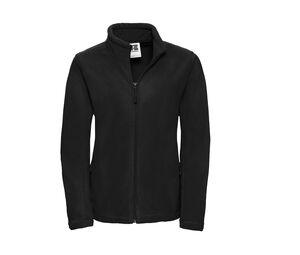 Russell JZ87F - Outdoor damesfleece met volledige ritssluiting Black