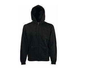 Fruit of the Loom SC274 - Zip Hooded Sweat (62-034-0) Black