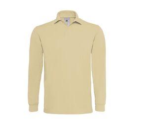 B&C BC445 - HEAVYMILL LONG SLEEVES Sand