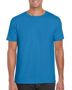 Gildan GN640 - Softstyle™ ringspun T-shirt voor volwassenen Tropical Blue