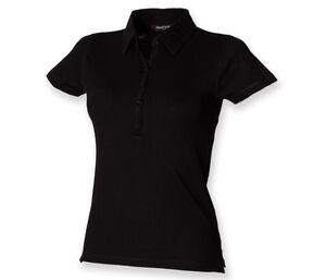 SF Vrouwen SK042 - STRETCH POLO VROUWEN Black