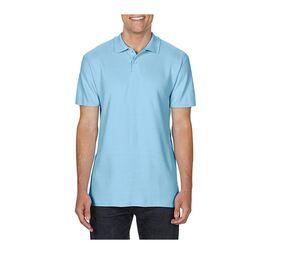 Gildan GN480 - SOFSTYLE DOUBLE PIQUE POLO Light Blue