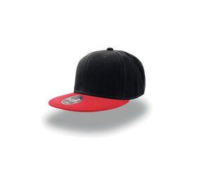 Atlantis AT013 - SNAP BACK CAP Black / Red