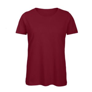 B&C BC02T - #E150 Dames Deep Red 