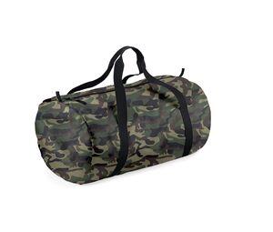 Bag Base BG150 - PACKAWAY BARREL BAG Jungle Camo/ Black