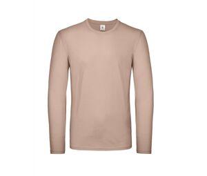B&C BC05T - Tee-shirt homme manches longues Millenial Pink