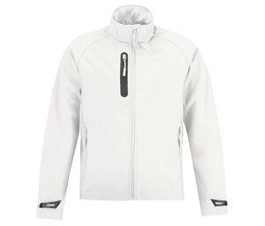 B&C BC663 - X-Lite softshell / Heren White