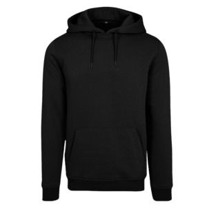 BUILD YOUR BRAND BY011 - Sweat capuche lourd Black