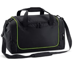 QUADRA QD77S - Sac de sport vestiaire Teamwear Black/ Lime Green