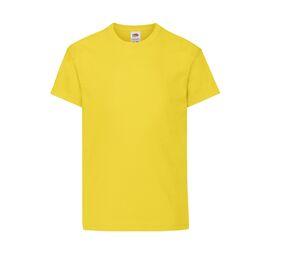 Fruit of the Loom SC1019 - Children's T-Shirt Yellow