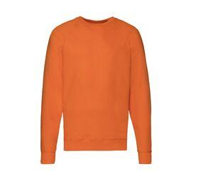 FRUIT OF THE LOOM SC360 - Lichtgewicht Raglan Sweater Orange