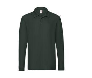 Fruit of the Loom SC384 - Premium Polo Long Sleeve Forest Green