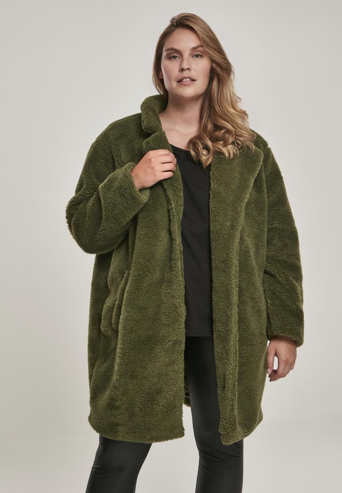 Urban Classics TB3058C - Dames Oversized Sherpa Jas