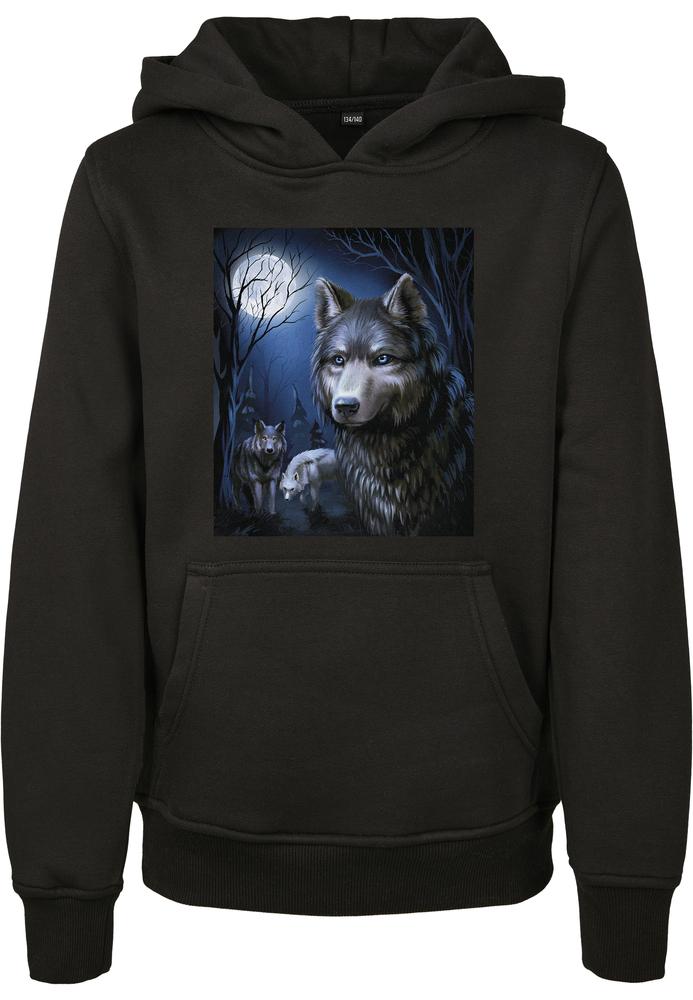 Mister Tee MTK086C - Kinderen Wolf Hoodie