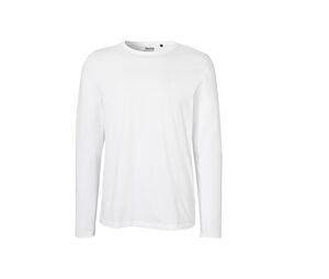 Neutral O61050 - T-shirt lange mouwen heren White