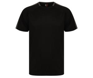 Finden & Hales LV290 - T-shirt Team Black/ Gunmetal Grey