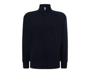 JHK JK296 - Sweater grote rits Navy