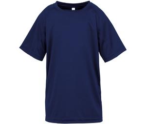 Spiro SP287J - AIRCOOL ademend t-shirt voor kinderen Navy