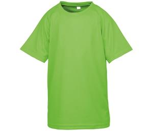 Spiro SP287J - AIRCOOL ademend t-shirt voor kinderen Lime