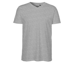 Neutral O61005 - T-shirt met V-hals voor heren Sport Grey