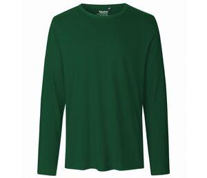 Neutral O61050 - T-shirt lange mouwen heren Bottle Green