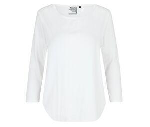Neutral O81006 - T-shirt met 3/4-mouwen voor dames White