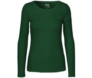 Neutral O81050 - T-shirt lange mouwen dames Bottle Green