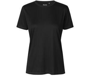 Neutral R81001 - T-shirt van ademend gerecycled polyester voor dames Black