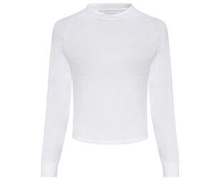Just Cool JC116 - T-shirt met gekruiste achterkant voor dames Arctic White