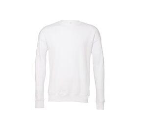 Bella+Canvas BE3945 - Unisex sweatshirt met ronde hals White