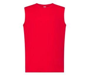 JHK JK406 - Mouwloos T-shirt voor heren Red
