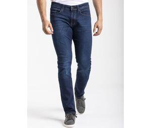 RICA LEWIS RL804 - Slim-fit geborstelde stretch stone jeans voor heren