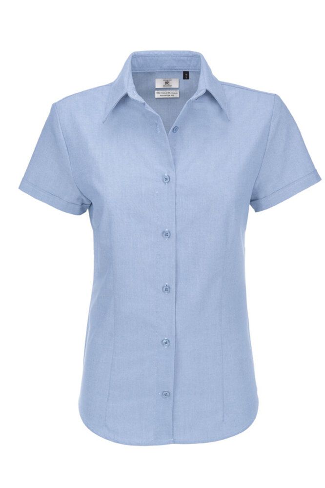 B&C SWO04C - Ladies' Oxford Short Sleeve Shirt
