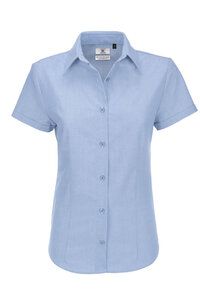 B&C SWO04C - Ladies Oxford Short Sleeve Shirt