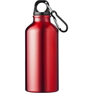 PF Concept 100002 - Oregon 400 ml aluminium waterfles met karabijnhaak Red