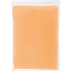 PF Concept 100429 - Ziva wegwerp regenponcho met opbergtasje Orange