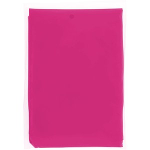 PF Concept 100429 - Ziva wegwerp regenponcho met opbergtasje Pink