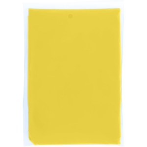 PF Concept 100429 - Ziva wegwerp regenponcho met opbergtasje Yellow