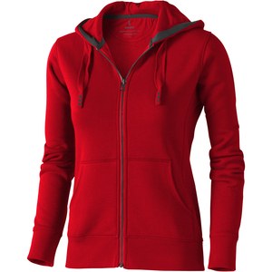 Elevate Life 38212 - Arora dames hoodie met ritssluiting Red