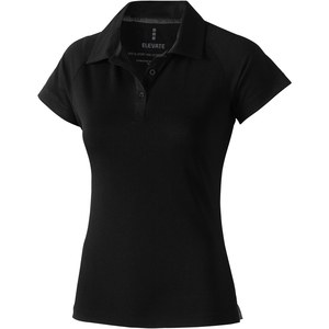 Elevate Life 39083 - Ottawa cool fit dames polo met korte mouwen Solid Black