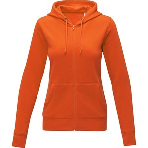 Elevate Essentials 38230 - Theron dames hoodie met ritssluitng Orange