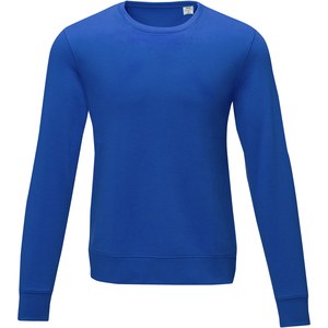 Elevate Essentials 38231 - Zenon heren sweater met crewneck Pool Blue