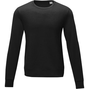 Elevate Essentials 38231 - Zenon heren sweater met crewneck Solid Black