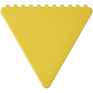 PF Concept 104252 - Frosty driehoekige ijskrabber van gerecycled plastic Yellow