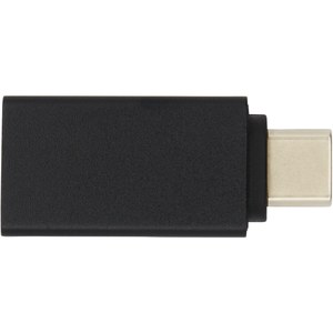 Tekiō® 124210 - ADAPT aluminium USB-C naar USB-A 3.0 adapter Solid Black
